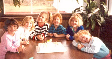 sara,theresa, brenda, kari, kacie,and becky.
not much has changed.
